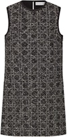 (Women) DIOR FW24 Multicolor Tweed Sleeveless Round-Neck Short Dress Women 441B53A7795-X9101 (Women) DIOR FW24 Multicolor Tweed Sleeveless Round-Neck Short Dress Women 441B53A7795-X9101