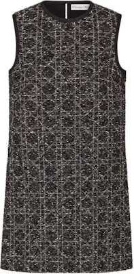(Women) DIOR FW24 Multicolor Tweed Sleeveless Round-Neck Short Dress Women 441B53A7795-X9101 Order (Women) DIOR FW24 Multicolor Tweed Sleeveless Round-Neck Short Dress Women 441B53A7795-X9101
