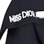 Details for (Women) Dior FW24 Navy Blue Logo Print Loose-Fit Single-Breasted Jacket 450C37P1116-X5640