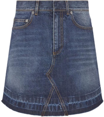 (Women) DIOR FW24 Washed Denim Zipper Skirt Blue - Fashion. 442J21A3315-X5478 Buy (Women) DIOR FW24 Washed Denim Zipper Skirt Blue - Fashion. 442J21A3315-X5478