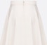 Details for (Women) DIOR FW24 White High-Waisted Pleated Wool-Blend A-Line Midi Skirt for Women 451J05A1166-X0150