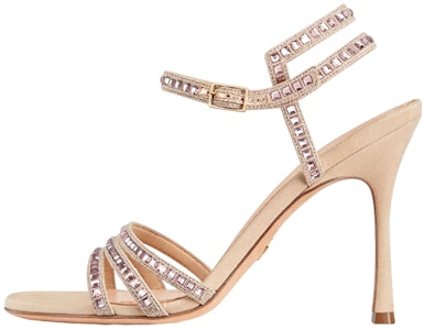 (W) 디올 누드 크리스탈 젬 자수 샌들 KDQ701SQP_S18U Buy (W) 디올 누드 크리스탈 젬 자수 샌들 KDQ701SQP_S18U