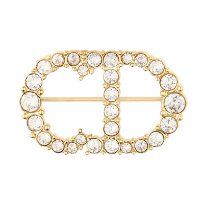 (Women) Dior Gold Clair de Lune Brooch V0362CDLCY-D301