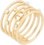 Order (Women) DIOR Gold Crystal Pearl Metal Openwork Ring for Women. R2142WOMCY_D03S