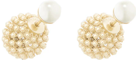 Shop (W) Dior 金色優雅時尚耳環 E2061WOMMT-D301