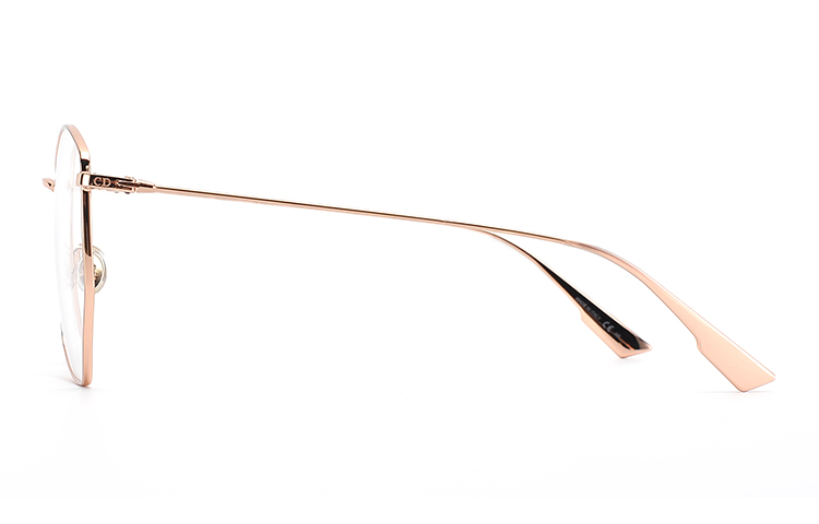 (Women) Dior Gold Geometric Alloy Optical Eyeglasses - European Style DIORSTELLAIREO4-DDB-5815 圖 4
