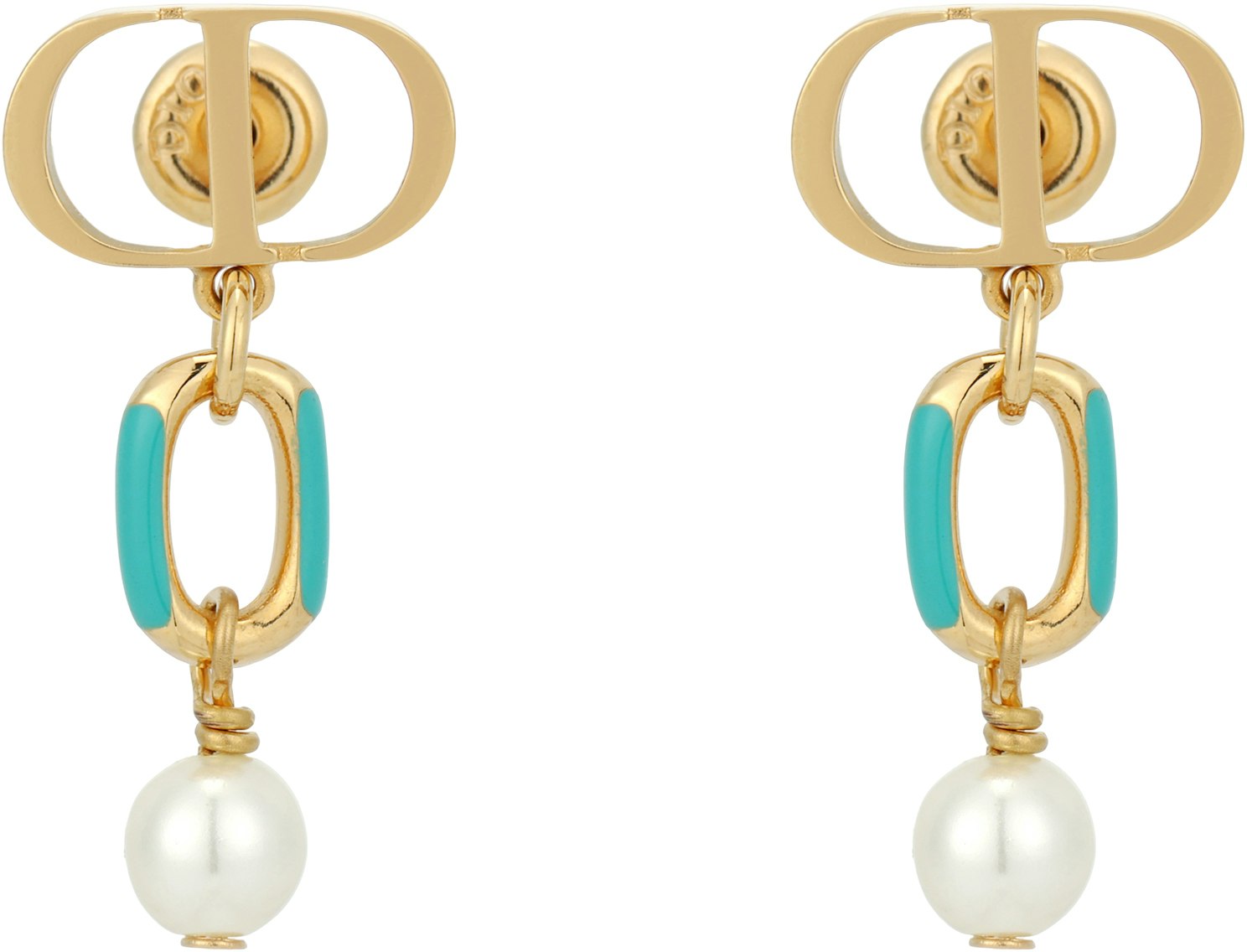 women-dior-gold-logo-metal-resin-pearl-earrings-for-women-e3297-womlq-d52-v