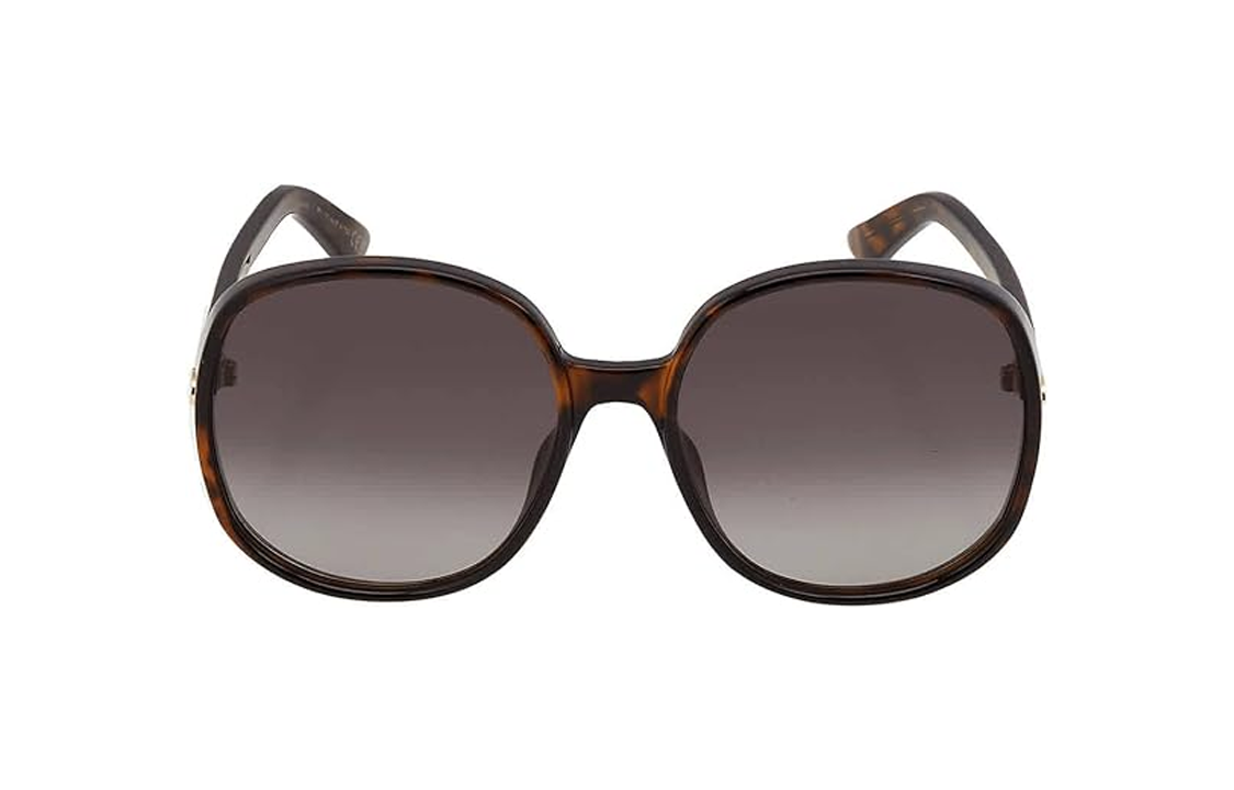 (Women) DIOR Gradient Round Brown Sunglasses for Women. DDOLLR1U20A1
