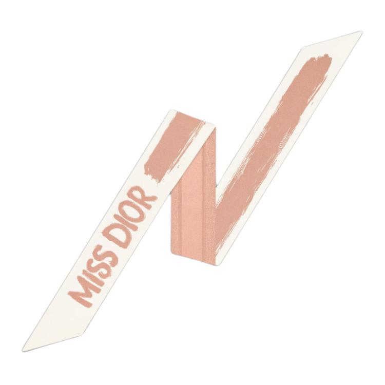 (Women) DIOR Graffiti Mitzah Logo Silk Scarf for Women - White/Rose 45MID106I616C420 圖 2