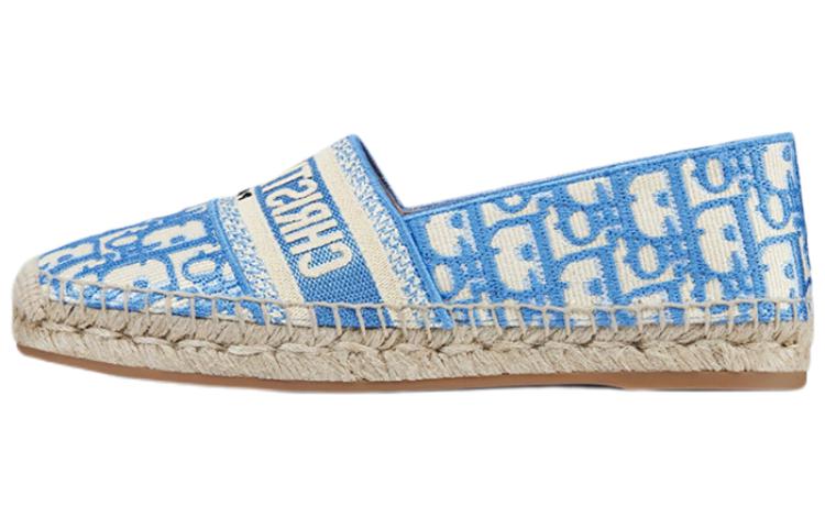 (W) Dior Granville 'Embroidered Blue'