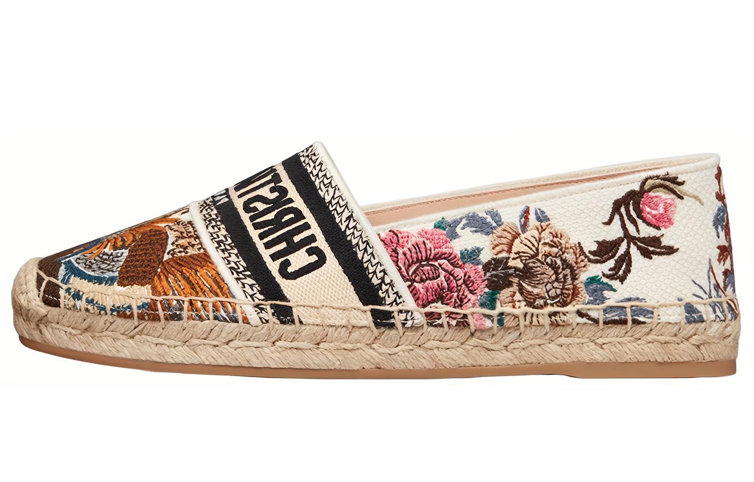 Buy (W) 迪奥格兰维尔帆布“米色刺绣标志” KDB585JHR_S43L