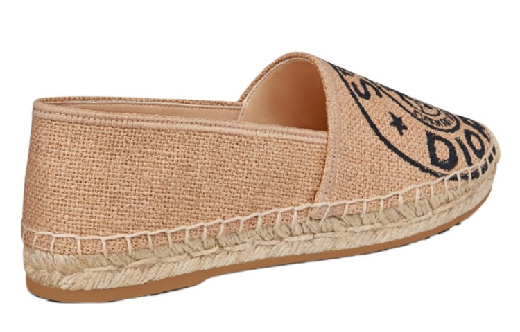 Shop (W) Dior Granville Espadrille 'Beige' Beige Coklat Muda KDB612JUR_S29U