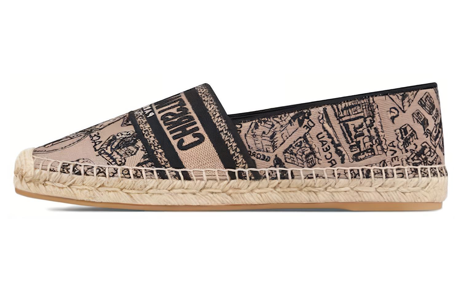 (Women) Dior Granville Espadrille 'Beige Black' KDB585KPY_S37U