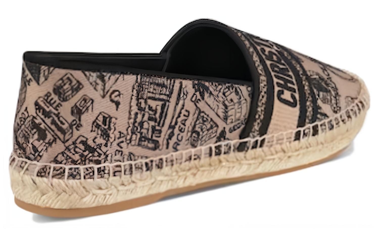 Lookbook (W) Dior Granville Espadrille 'Beige Hitam' KDB585KPY_S37U