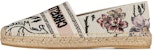 (W) Dior Granville Espadrille 'Beige Camel' Beige Coklat Muda KDB585RME_S89Z