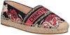 (W) Dior Granville Espadrille 'Hitam' KDB585PJU_S26X