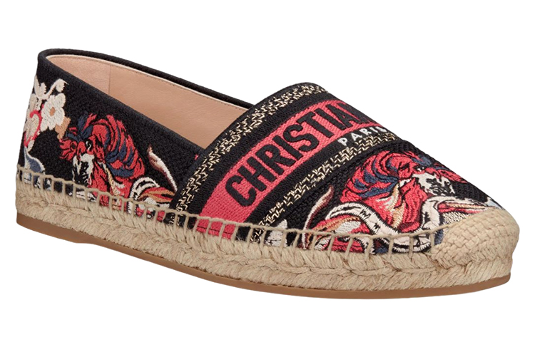 Lookbook (Women) Dior Granville Espadrille 'Black' KDB585PJU_S26X
