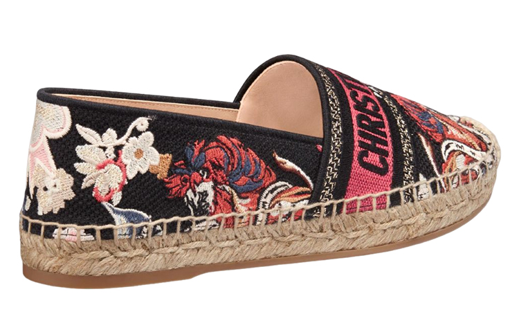 Shop (Women) Dior Granville Espadrille 'Black' KDB585PJU_S26X