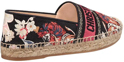 Shop (W) Dior Granville Espadrille 'Hitam' KDB585PJU_S26X