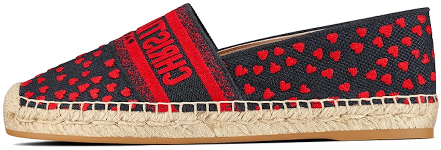 (W) ディオール グランヴィル エスパドリーユ 青×赤 KDB585HRE_S95B Buy (W) ディオール グランヴィル エスパドリーユ 青×赤 KDB585HRE_S95B