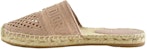 (W) Espadrille Dior Granville 'Sulaman Logo Tanah Lempung' KCB593EMR-S42P