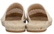 (W) Espadrille Dior Granville 'Sulaman Logo Tanah Lempung' KCB593EMR-S42P