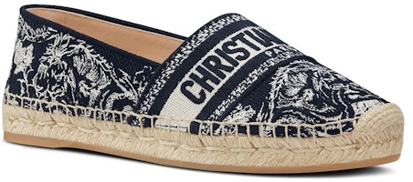 (W) 디올 그랑빌 에스파듀 "딥 블루" (Dior Granville Espadrille "Deep Blue") KDB578TJE_S36W Lookbook (W) 디올 그랑빌 에스파듀 "딥 블루" (Dior Granville Espadrille "Deep Blue") KDB578TJE_S36W
