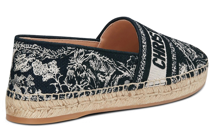 Shop (W) ディオール グランヴィル エスパドリーユ (ディープブルー) KDB578TJE_S36W