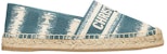 (W) Dior Granville Espadrille 'Laut Biru Dalam' KDB585IKE_S92B