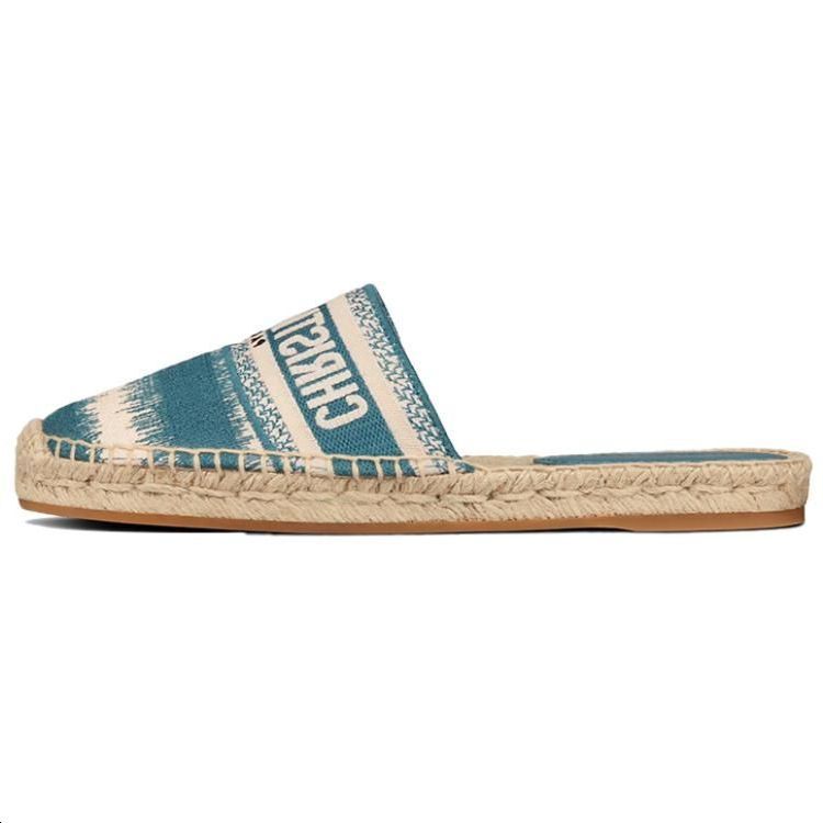 (Women) Dior Granville Espadrille 'Deep Sea Blue' KDB593IKE_S92B