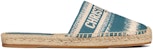 (W) Dior Granville Espadril 'Biru Laut Dalam' KDB593IKE_S92B