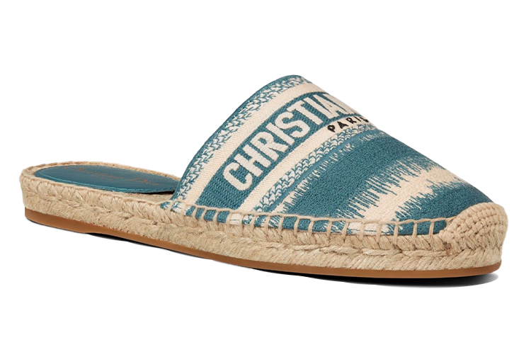 Lookbook (W) 디올 그랑빌 딥씨블루 에스파듀 (Dior Granville Deep Sea Blue Espadrille) KDB593IKE_S92B