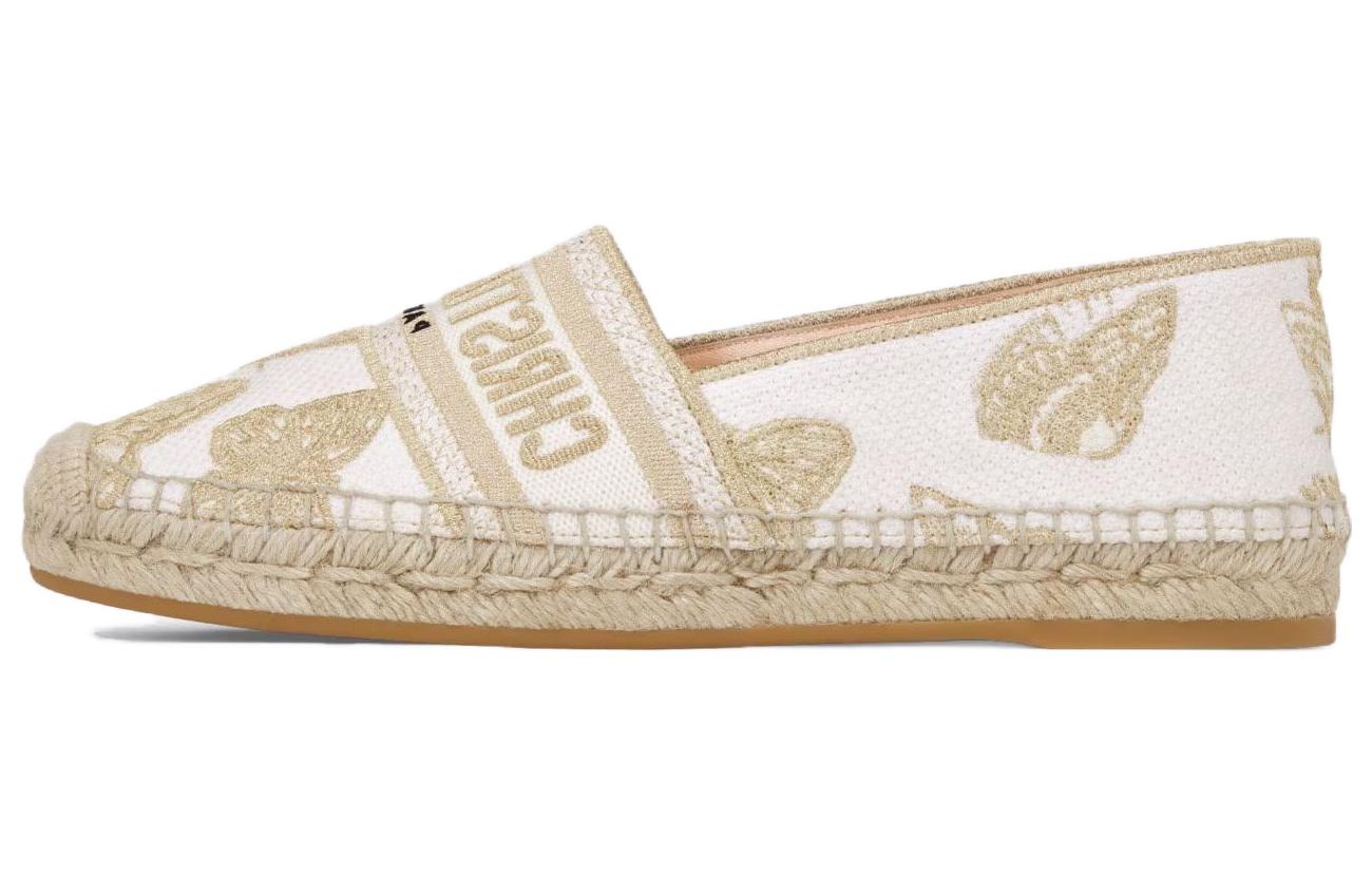 (Women) Dior Granville Espadrille 'Gold' KDB585DLU_S09W