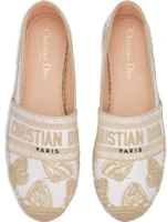 Shop (W) Dior Granville Alpargatas 'Oro' KDB585DLU_S09W