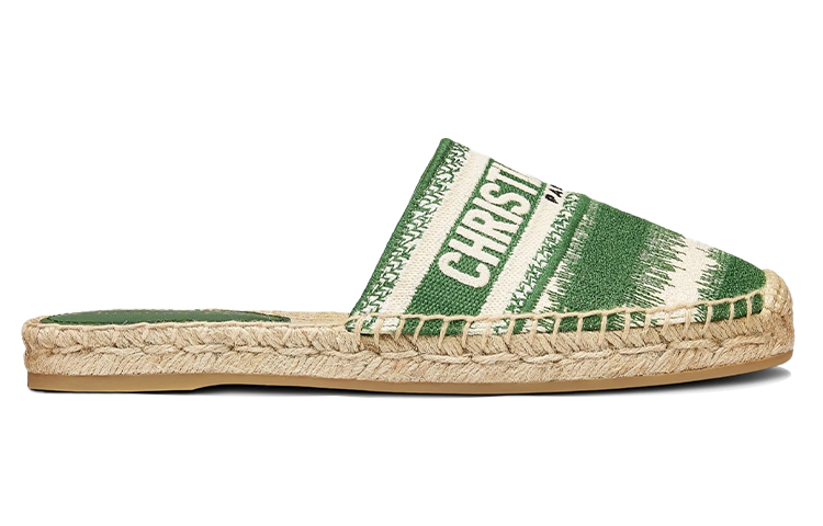 Order (W) Espadrillas Dior Granville ''Verde Crema Bianco'' KDB593IKE_S45H