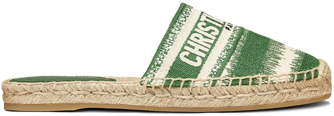 (W) Espadrillas Dior Granville ''Verde Crema Bianco'' KDB593IKE_S45H Order (W) Espadrillas Dior Granville ''Verde Crema Bianco'' KDB593IKE_S45H