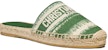(W) Dior Granville Espadrille 'Hijau Krim Putih' KDB593IKE_S45H