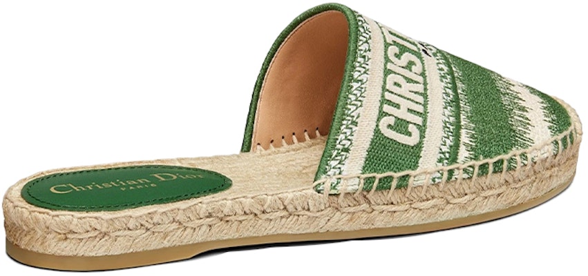 (W) Dior Granville Espadrille 'Hijau Krim Putih' KDB593IKE_S45H Shop (W) Dior Granville Espadrille 'Hijau Krim Putih' KDB593IKE_S45H