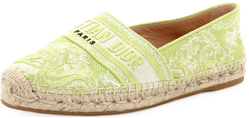 (Women) Dior Granville Espadrille 'Green Yellow' KDB578TJE_S33W Buy (Women) Dior Granville Espadrille 'Green Yellow' KDB578TJE_S33W