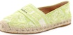 (W) Dior Granville Espadrille 'Hijau Kuning' KDB578TJE_S33W