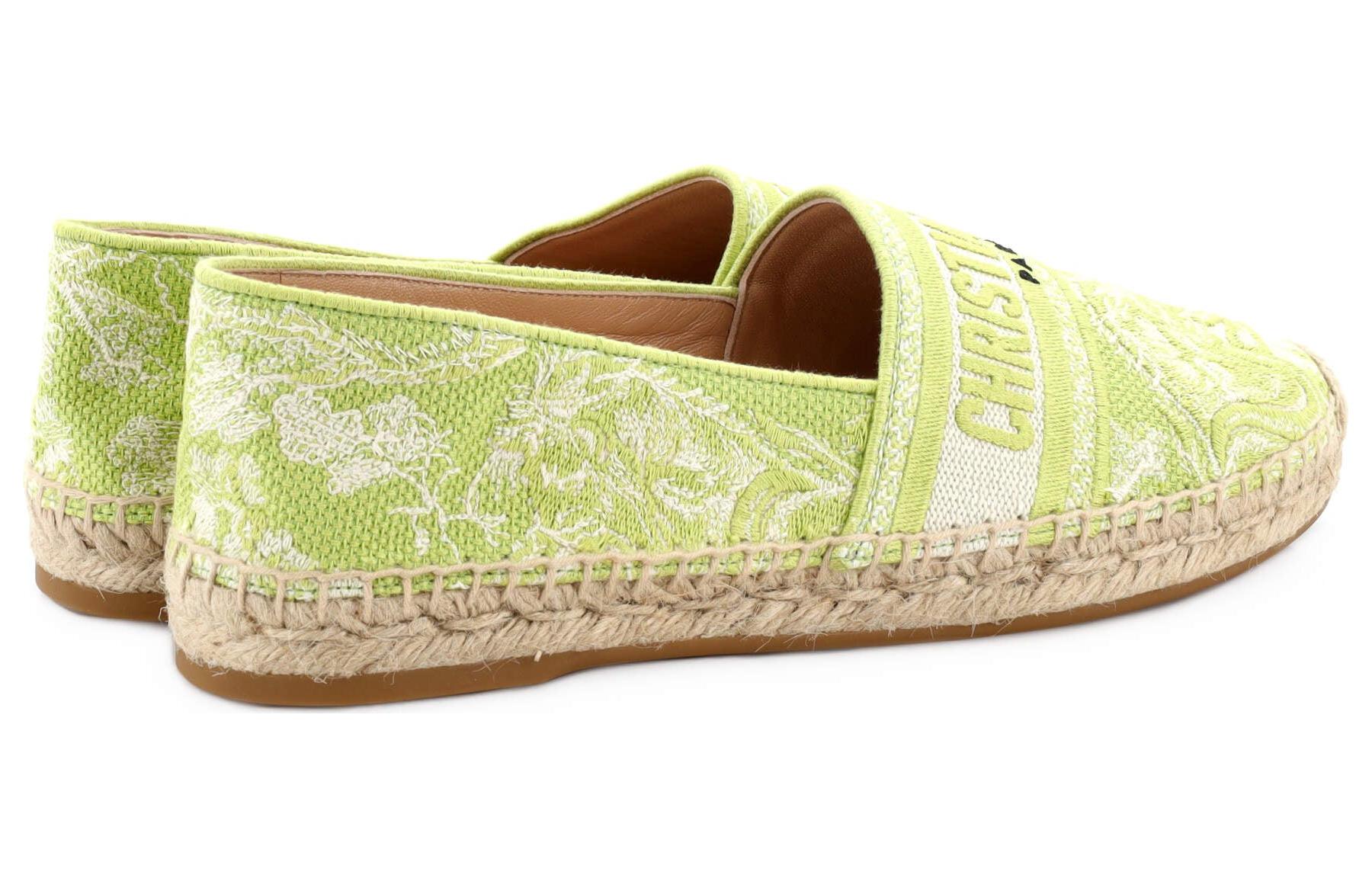 Shop (W) Dior Granville Espadrilles ''Verde Giallo'' KDB578TJE_S33W