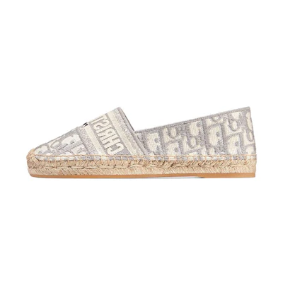 (W) Dior Granville Espadrille 'Grey'