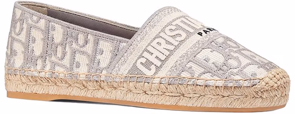 (Women) Dior Granville Espadrille 'Grey' KDB585OBE_S33G Order (Women) Dior Granville Espadrille 'Grey' KDB585OBE_S33G
