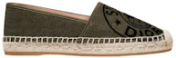 Order (W) Dior Granville Espadrille ''Khaki Bestickt'' KDB612JUR_S11H