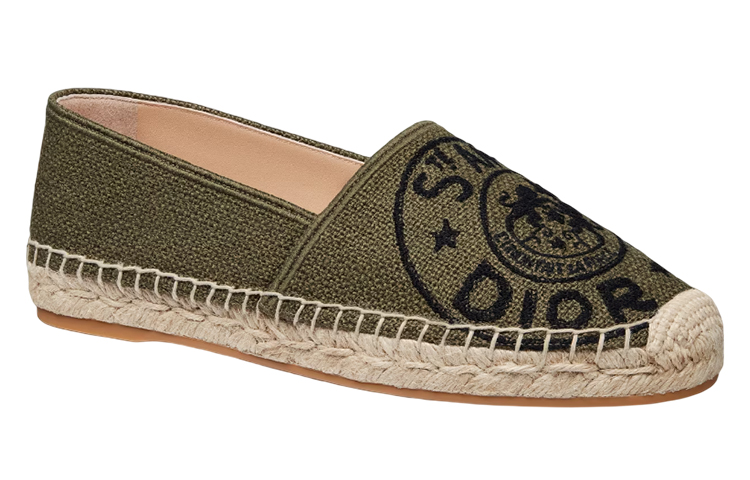 Lookbook (W) Dior Granville Espadrille ''Khaki Bestickt'' KDB612JUR_S11H