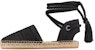 (W) Dior Granville Espadrille 'Oblique Hitam' KDB595OBE_S900