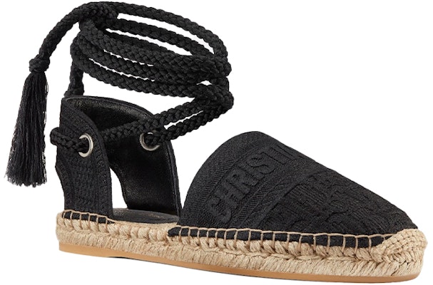 (W) Dior Granville Espadrille 'Oblique Hitam' KDB595OBE_S900 Lookbook (W) Dior Granville Espadrille 'Oblique Hitam' KDB595OBE_S900