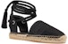 (W) Dior Granville Espadrille 'Oblique Hitam' KDB595OBE_S900