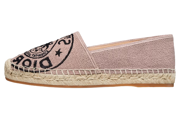 (Women) Dior Granville Espadrille 'Pink Embroidery' KDB612JUR_S08U