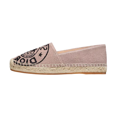 (W) Dior Granville Espadrille 'Pink Embroidery'
